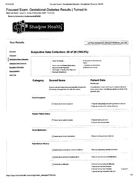 HCM 312. . Jennifer wu shadow health gestational diabetes quizlet